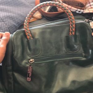 Green polo purse